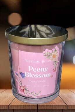 NEW! Western Brook Sea Breeze Jar Candle 12.5 oz with Corinthians 12:9